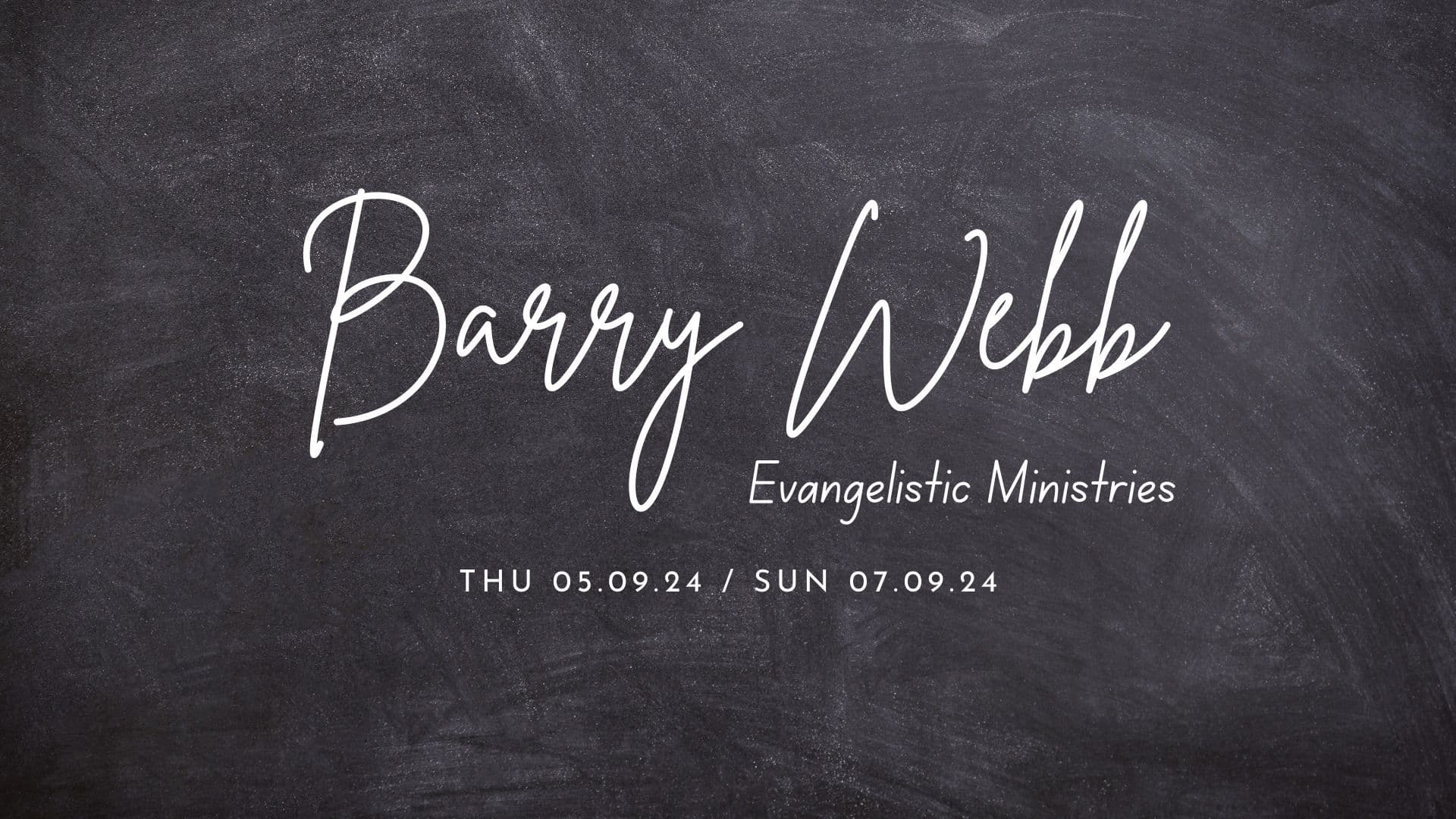 Mens Prayer Breakfast | Barry Webb Evangelistic Meetings